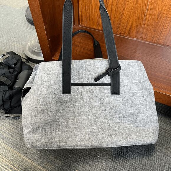 Lululemon Go Getter Bag Heathered Black 26L Gym Tote Laptop Pocket - Picture 4 of 12